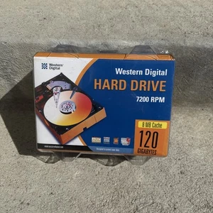 BRAND NEW SEALED! Western Digital 120 GB EIDE Hard Drive w/ 8MB Cache - Picture 1 of 10