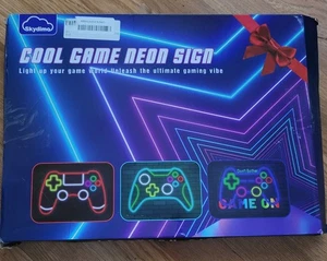 Gamer Neon Sign for Gaming Room Wall Decor Gamepad LED Lights  - Picture 1 of 4