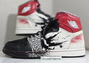 Nike Air Jordan 1 High Retro OG DAVE BLANCO 2011 Chicago Bulls Cement Talla 11 🔥 - Imagen 1 de 12