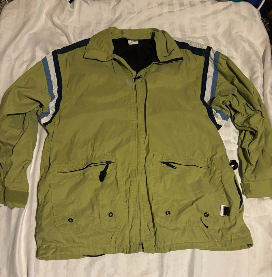 Vintage Billabong Snowboarding Snow Summit Jacket Style Usa 90s Green Men M Ski - Image 1 of 4