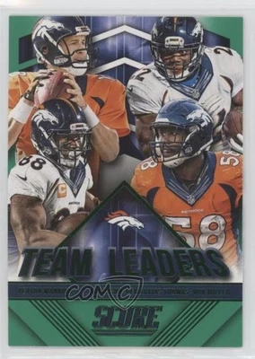 2015 Score Team Leaders Green CJ Anderson Demaryius Thomas Peyton Manning HOF - Image 1 of 2