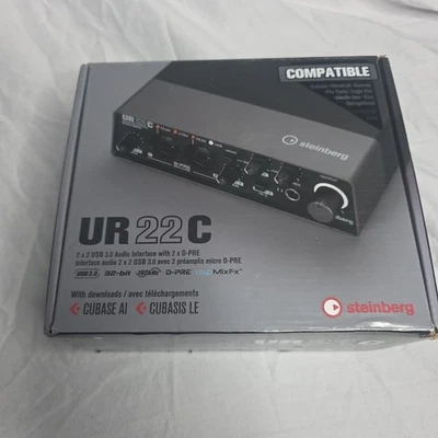 Steinberg UR22C 2x2 USB 3.0 Audio Interface New (BVL) - Image 1 of 4