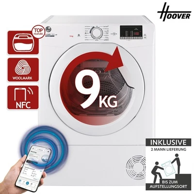 HOOVER Trockner Kondenstrockner 9kg EasyCase hOn HLE C9DE-84 2ML - Bild 1 von 4