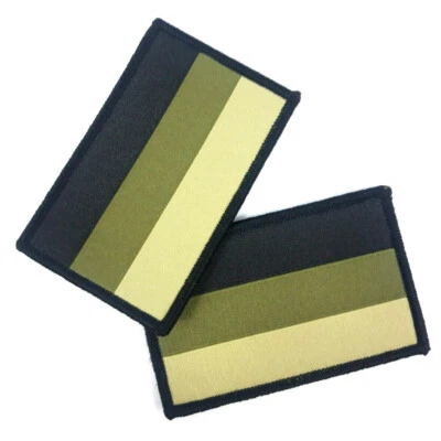 2 x Bundeswehr Deutschland Aufnäher Patch Bund Taktik Moral Adler Paintball