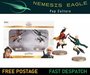 QUIDDITCH DUO - HARRY POTTER & DRACO MALFOY - ZAUBERER WELTFIGUREN - NEU - Bild 1 von 6