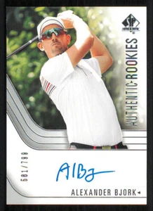 2021 SP Authentic #73 Alexander Bjork AU RC /799 - Picture 1 of 2