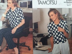 Vogue Sewing Pattern 2701 Misses Ladies Top Shorts Pants Size 6-10 Uncut Tamotsu - Picture 1 of 3