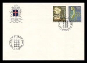 Iceland 1986 FDC, Telephone on Iceland, Lot # 5. - Picture 1 of 4