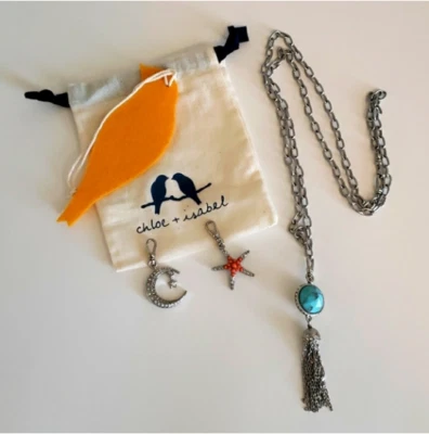 Collar de 3 dijes en capas Chloe & Isabel Tresors Foto 1 de 4