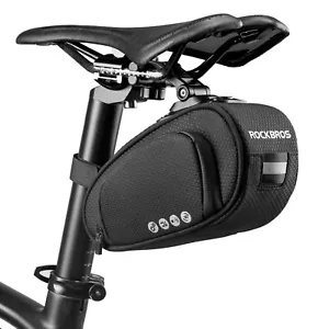 ROCKBROS Satteltasche Fahrradtasche Sattel Fahrradsitz Tasche für MTB Rennrad - Bild 1 von 11