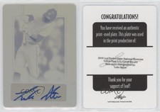 2019 Leaf Perfect Game National Showcase Printing Plate Yellow 1/1 #BA-LS1 Auto