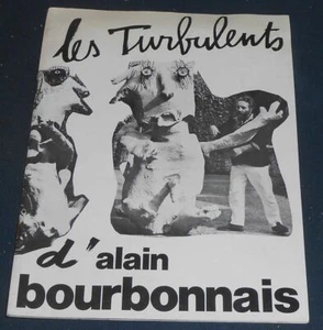 Les Turbulents d'Alain Bourbonnais|Pierre Restany et Michel Ragon|Très bon état - Imagen 1 de 2