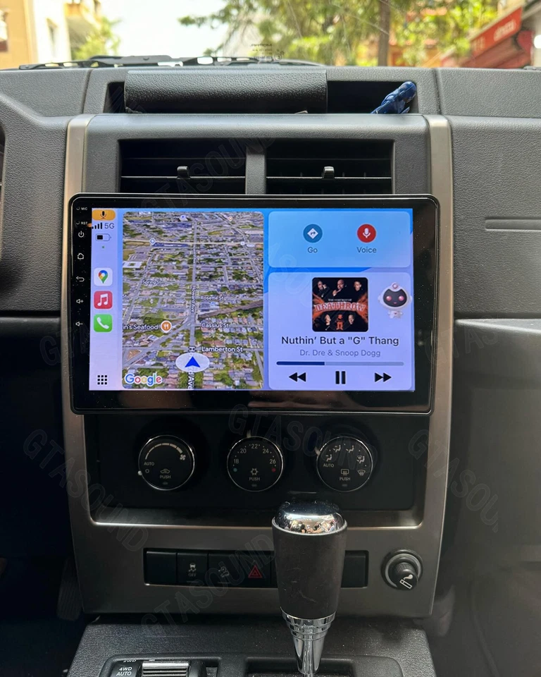 10.1" CarPlay For Jeep Liberty 2008-2012 Android 13 Car Radio Stereo Navi GPS BT — 第 1/4 张图片