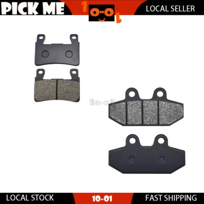 Pastillas de freno delanteras + traseras para Harley Davidson Softail FLFBS Fat Boy Anniv 2018 Foto 1 de 3