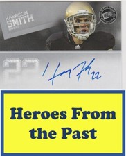 2012 Press Pass Autographs Silver #PPS-HS Harrison Smith Auto 048-G