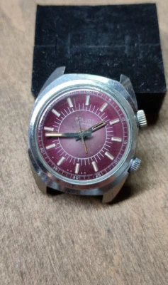 Vintage Wrist watch Poljot Alarm 2612.I 18 Jewels USSR - Image 1 of 4