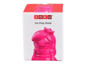 ZOKU Ice Pop Mold Princess Bella Frozen #015 BPA Phthalate Free Pink White New - Picture 1 of 13