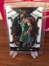 2022-23 Panini Select NBA Jayson Tatum White Disco Prizm #10/75  Celtics