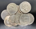 Lot de 10 pièces Eisenhower « IKE » DOLLAR AMÉRICAIN COMME NEUF EN MOYENNE CIRCULÉES !