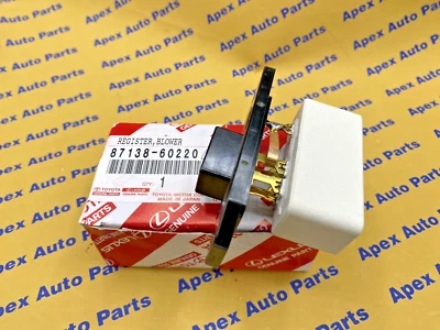 Toyota Land Cruiser Fan Blower Motor Resistor 1991-1997 Cruiser Genuine OEM New - Image 1 of 4