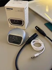 Shure MVI-LTG Digital Audio Interface Music USB Microphone Amp iOS Mac iPad - Picture 1 of 4