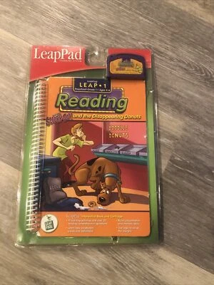 LeapPad 1 Reading: Scoby-Doo and the Disappearing Donuts Book And Cartridge - Image 1 of 4