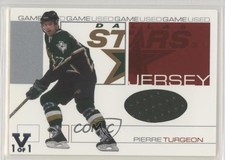 2001-02 ITG Be A Player Signature Series Vault Silver 1/1 Pierre Turgeon HOF 7ez
