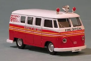 CORGI CLASSICS, 98475 VOLKSWAGEN VAN, FIRE MARSHALL, 1:43 Limited Edition, - Picture 1 of 6