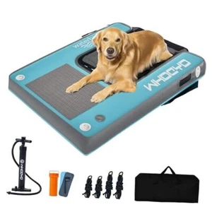 Inflatable Pup Plank Dog Float Floating Ramp Ladder for Pools Boats Docks Dog - Picture 1 of 7