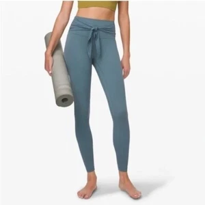 Lululemon Damen blau Align HR Taille binden volle Länge Leggings Größe 6 Athlesuire - Bild 1 von 7