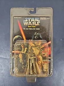 1996 Star Wars Metal Die Cast Key Chain Placo Product Vintage DARTH VADER Sealed - Picture 1 of 15