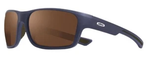 NEW REVO SUNGLASSES POINTE Matte Navy Polarized Terra Lens - Picture 1 of 1