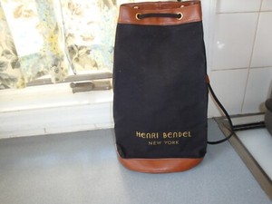 henri bendel studio nylon drawstring bag