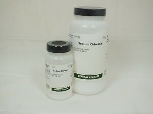 Sodium Chloride, purified, laboratory grade, 100-500-2500 g
