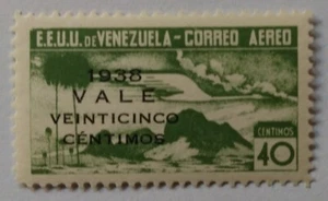Venezuela Airmail Stamp, 1938, sc#C117, Mint, VLH, OG - Picture 1 of 2