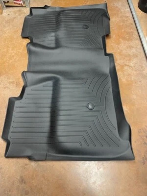 Black  Floor Mats - 2015-2019 Chevrolet Silverado 2500HD/3500HD  Rear Floor Mats - Image 1 of 4