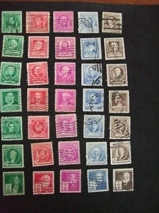 USA Famous Americans kompletter gebrauchter Satz 859/893 - Bild 1 von 12
