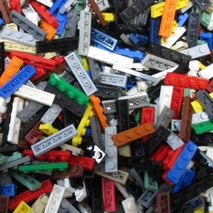 Used LEGO® - 500g-Packs - Plate - 3710 - Platte 1 x 4 - Bild 1 von 1