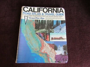 California Road Atlas and Travel Guide Thomas Bros Maps 1983 Business System CA - Picture 1 of 1
