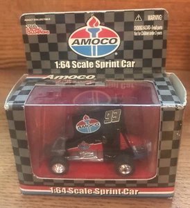 New Amoco 1999 Sprint Car 1/64 Replica Race Car Still In Box￼ - Bild 1 von 4