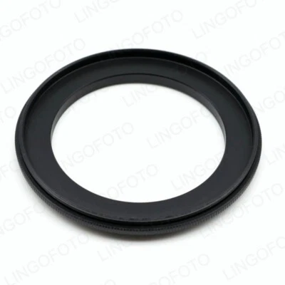 Male to Male 52mm-67mm 67-52 Double Lens Coupling Reverse Macro Ring Adapter - Image 1 of 3
