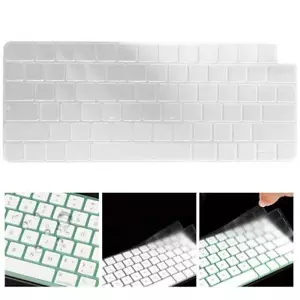 TPU Keyboard Cover Skin Protector For iMac 24" bar Magic Keyboard S4R8 - Picture 1 of 12