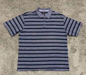 HOMBRE NIKE GOLF ROPA DEPORTIVA INFORMAL ALGODÓN CUELLO POLO AZUL LILA BLANCO XL - Imagen 1 de 11