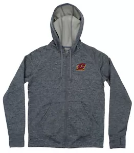 Adidas NCAA Damen Central Michigan Chippewas Tech Fleece Hoodie mit durchgehendem Reißverschluss, grau - Bild 1 von 6