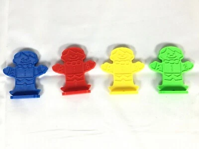 Jogo de tabuleiro Candy Land peças de reposição pão de gengibre peças peão fichas CandyLand - Imagem 1 de 4