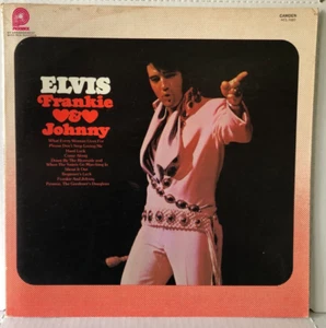 COVER ONLY Elvis Presley FRANKIE AND JOHNNY 1976 Pickwick Camden COVER ONLY VG+ - Picture 1 of 2