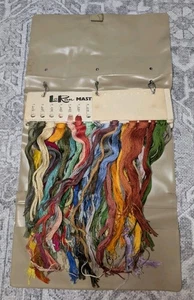 LoRan Master Card Embroidery Floss Holder Binder Thread Beautiful Retro Colors - Picture 1 of 17