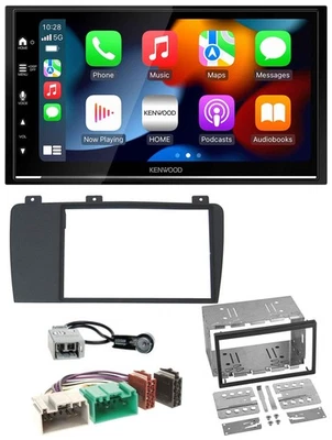 Kenwood DAB USB Bluetooth 2DIN MP3 Autoradio für Volvo S60 V70 XC70 04-09 - Bild 1 von 4