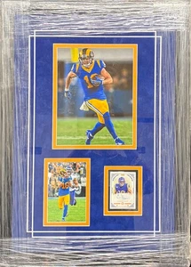 Cooper Kupp Rams Comm w-Hand Signed Auto Card (#4) - Card Company Authenticated - Picture 1 of 1
