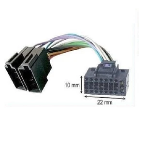 Cable Iso para Radio Coche JVC KD-R302 KD-R303 KD-R311 KD-R312 KD-R321 KD-R331 - Imagen 1 de 1